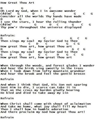 how great thou art ukulele chords - Exploring the Harmonious Intersection of Faith, Music, and String Instruments